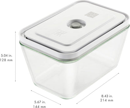 Fresh & save Glass Airtight Food Storage Container, Meal Prep Container - Large